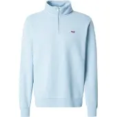 Levi's 1/2 Zip Sweatshirt, blå