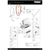 Thule Long Bike Arm 939 For Velospace Xt Reservdel