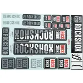 RockShox Decal Kit 35 Mm Vit