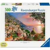 Ravensburger Positano 500 bitar pussel fr vuxna | Unik design | Anti-reflex yta | Idealisk fr gruppaktivitet och presenter | FSC-certifierad