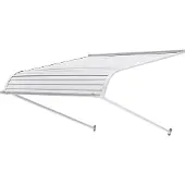 Vevor Aluminiummarkis 40 x 42 tum, Slitstark Fönstermarkis Dörrmarkis, Lätt och Stabil Aluminium Utvändig Markis Regn Snö Solljusskydd För Dörrentréfönster Uteplats Veranda