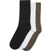 Urban Classics Sockor khaki / svart / vit