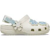 Crocs Classic Denim Flower Adjustable Backstrap Träskor
