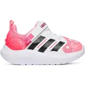 Adidas Sportsko 'Lightorama Minnie Mouse' neonrosa / ljusrosa / svart / vit