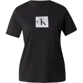 Calvin Klein Jeans T-shirt ljusgrå / svart