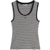 Tommy Hilfiger Tommy Jeans Ribbed Scoop Neck Slim Tank Top