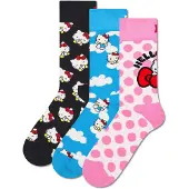 Happy socks Hello Kitty Gift Set Crew-strumpor 3 Par