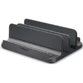 Spigen LD208S4 Vertikalt laptopstativ med justerbara fästen - Rymdgrå