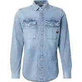 G-Star Marine Slim Fit Skjorta Med Långa ärmar
