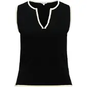Object Viva V-neck Knit ärmlös T-shirt