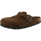 Birkenstock Boston Bs Suede Leather Träskor