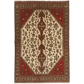 Rezas Abadeh orientalisk matta 141 x 212 cm