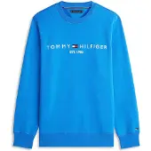 Tommy Hilfiger Logo Fleece Crew Neck Sweatshirt