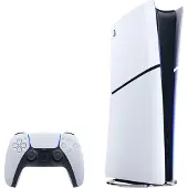 Sony PlayStation 5 Slim Digital Edition (PS5 slim) 2025 - 825gb - spelkonsol inkluderant 2st dualsense handkontroller
