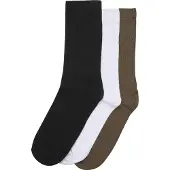 Urban Classics Sockor khaki / svart / vit