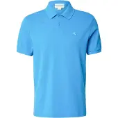 Calvin Klein Jeans Azzurro Bomullspolo för Män