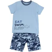Chicco Pyjamas marinblå / ljusblå