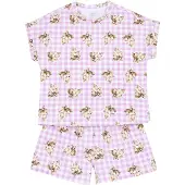 Chicco Pyjamas beige / rosa / vit