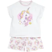 Chicco Pyjamas rosa / vit