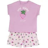 Chicco Pyjamas gräsgrön / rosa / vit