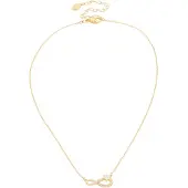 Swarovski Halsband guld / transparent