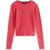 Vans T-shirt 'Teri' ljusröd / svart / vit