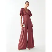Willa Jumpsuit 'Eloise' hallon