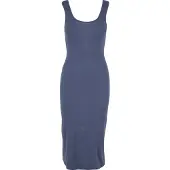 Urban Classics Rib Top ärmlös Midiklänning
