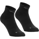 Hellner Running Mid Sock 2-P Black Beauty