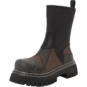 Koi Footwear Stövel 'Apocalypse' brun / grå / svart