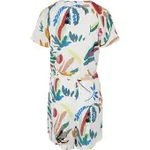 Urban Classics Jumpsuit blandade färger / vit