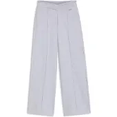 HUGO Relaxed-fit tracksuit bottoms in cotton with crossed waistband