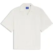 Hugo Blue Eligino 10278678 Kortärmad Skjorta