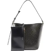 Calvin Klein Allover Emblem Logo Bucket Bag