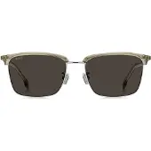 BOSS Titanium-temple sunglasses with lasered-engraved logos
