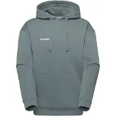 Mammut Men's Base ML Hoody Mini Logo Strata