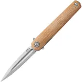 MKM-Maniago Knife Makers Flame Light Linerlock Natural