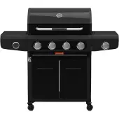 Barbecook gassgrill Siesta 412 grafit 132 x 56 x 118 cm BC-GAS-2073