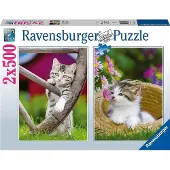 Ravensburger Pussel Ravensburger Kittens 2 x 500 Delar