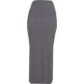 Urban Classics Slit Hög Midja Midi-kjol