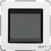 Danfoss DEVIreg Touch intuitiv, programmerbar tidstermostat med trådsensor för EURO-lådor