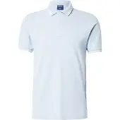 G-Star Dunda Slim Stripe Polo - Light blue - Men