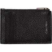 Calvin Klein Plånbok 'FOIL EMBOSS' svart