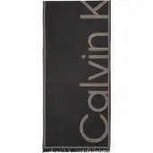 Calvin Klein Logo Jacquard Stole
