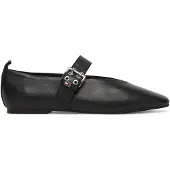 Tommy Hilfiger Tommy Jeans Leather Buckle Ballerinas