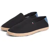 Tommy Hilfiger Flag Embroidery Canvas Espadrilles