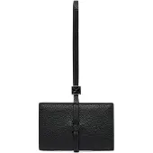 Calvin Klein Pebbled Leather Rfid Wrist Strap Wallet