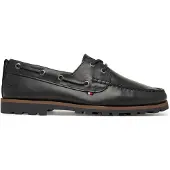Tommy Hilfiger Leather Cleat Lightweight Boat Shoes
