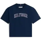 Tommy Hilfiger Logo Jersey Crew Neck T-Shirt