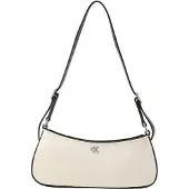 Calvin Klein Cotton Canvas Shoulder Bag